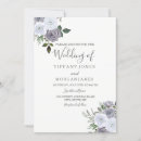 Recherche de gris et blanc invitations Floral