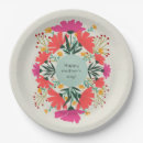 Search for mothers day paper plates Flowers
