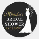 Search for gowns stickers Bridal shower