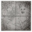 Recherche de fresque carreaux Forêt