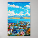 Recherche de reykjavik islande posters Vintage