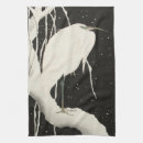 Search for white heron Snow
