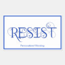 Search for the resistance stickers Vote blue