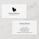 Recherche de yorkshire cartes visite Dog