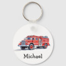 Search for red fire truck keychains Boy