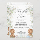Search for teddy bear tea party invitations For kids
