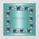 Search for teal rose wedding invitations Roses