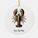 Search for lobster ornaments Fish sea nautical