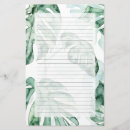 Search for tropical stationery paper Botanical