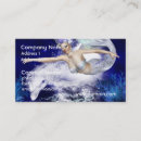 Search for dolphin business cards Mermaid
