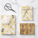Search for yellow honeycomb wrapping paper Birthday