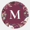 Search for floral purple stickers Burgundy