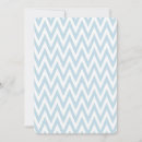 Recherche de chevron bleu invitations Mother to be