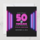 Recherche de retro 50th birthday invitations Moderne