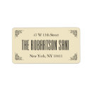 Search for monogram heart return address labels Cute