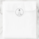 Search for bee wedding stickers Black