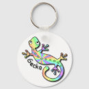 Search for gecko keychains Rainbow