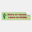 Search for hows my driving bumper stickers Driver