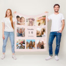 Search for girl birthday blankets Blush pink