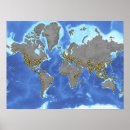 Search for worldwide posters Map
