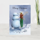 Recherche de fantasy vœux cartes Snow