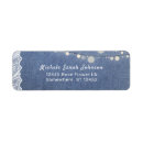 Search for denim return address labels Floral