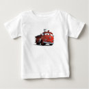 Search for fire truck baby shirts Red