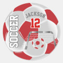 Search for red ball stickers Futbol