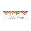 Search for orange fruit return address labels Oranges