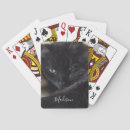 Recherche de chat noir jeux de cartes Mignon