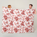 Search for red deer blankets Pattern