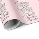 Search for princess wrapping paper Baby girl