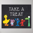 Search for sesame street birthday posters Chalkboard