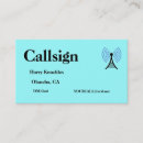 Search for amateur radio business cards Callsign