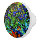 Recherche de fleurs boutons et poignées de porte Iris