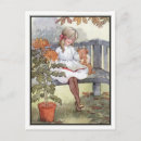 Search for girl with dog postcards Children