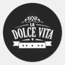 Search for dolce stickers La dolce vita
