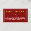 Search for eye catching business cards Red