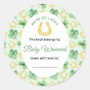 Search for gold horseshoe stickers St patricks day