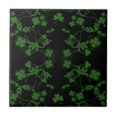 Search for green shamrock tiles Pattern