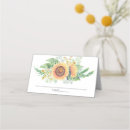 Search for sunflower place cards Country