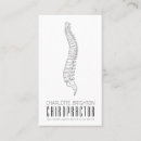 Search for spine business cards Chiropractic