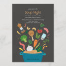 Search for soup party invitations Food