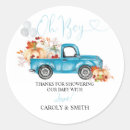 Search for truck baby shower stickers Autumn