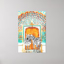 Search for zebra canvas prints Colourful