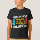 Search for achievement unlocked tshirts School