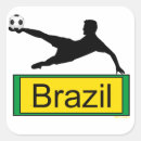 Search for brazil soccer stickers Brazilian flag