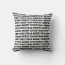 Search for black christmas pillows Holiday season