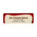 Search for western country return address labels Wild west