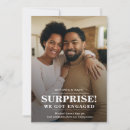 Recherche de surprise fiançailles invitations Nous sommes engagés